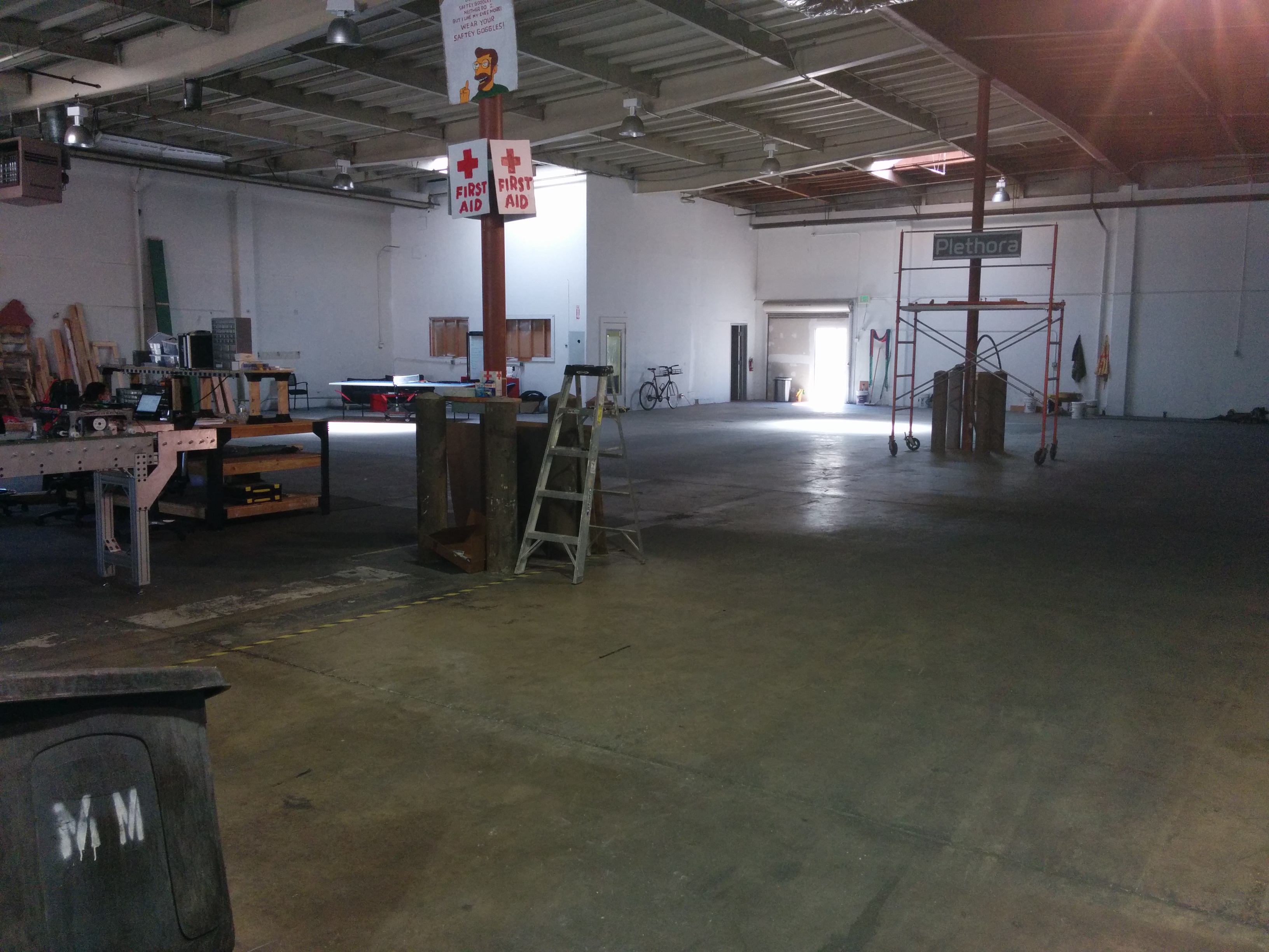 Plethora factory floor